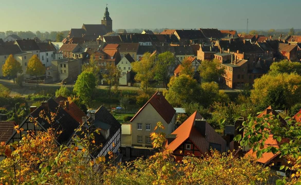 Hotel Pension Zur Alten Post Havelberg Exterior foto